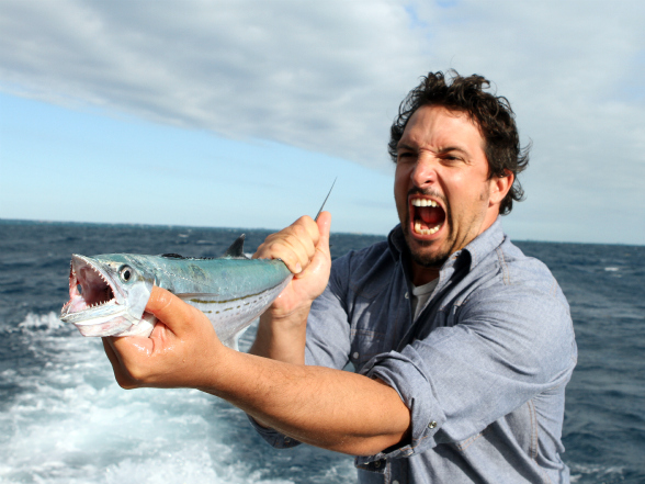 Ben Sargent fishing